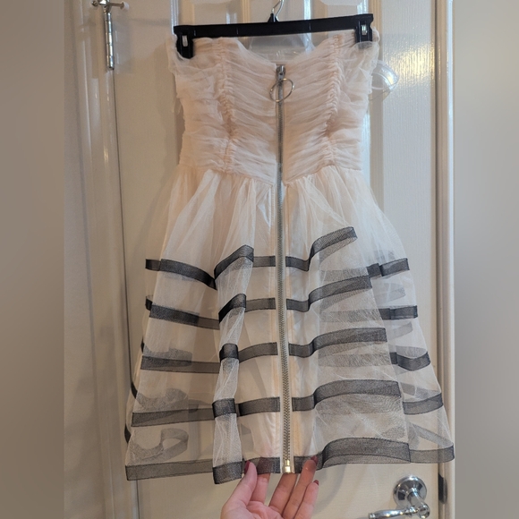Vintage Betsey Johnson Tulle Cocktail Dress - Picture 2 of 10